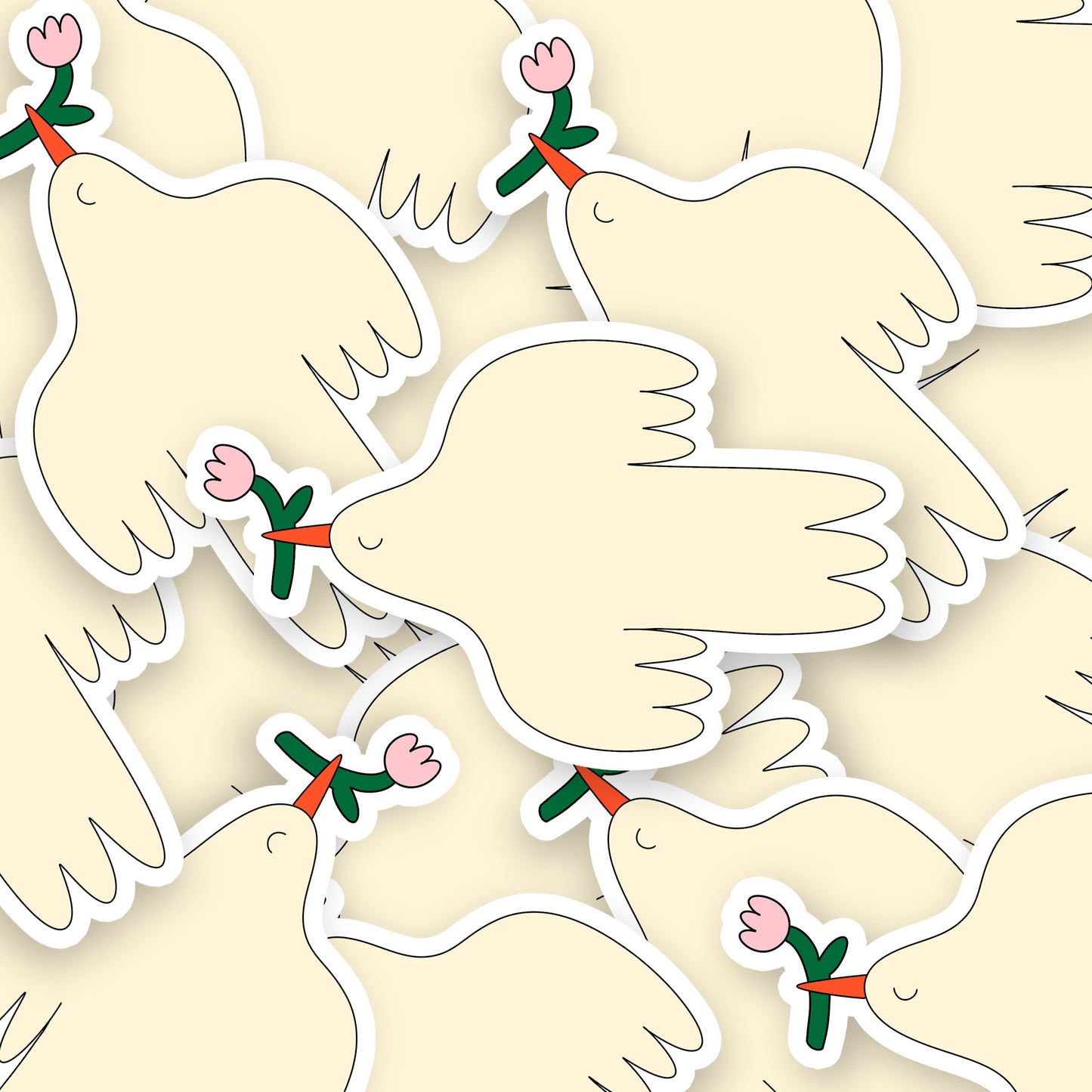 XL Sticker - Healing Bird