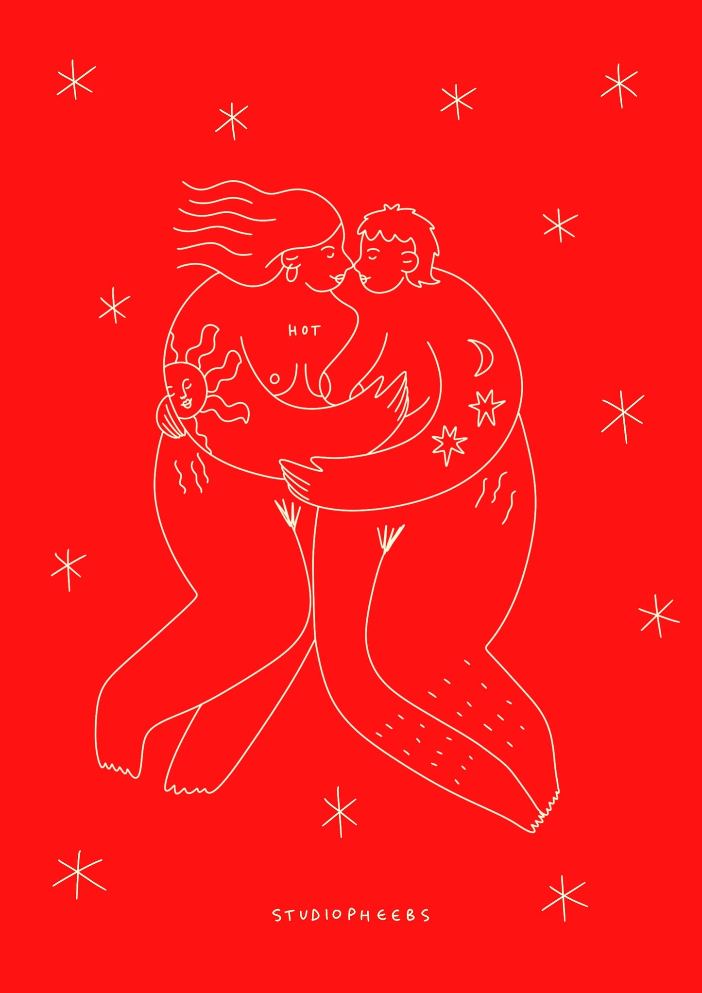 A6 Print - Queer Lovers