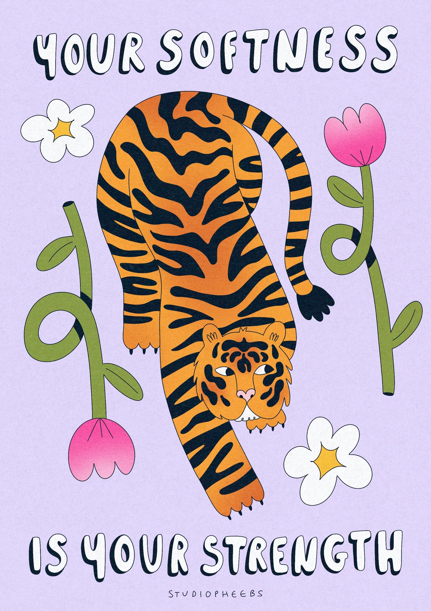 A4 Print - Your Softness Is Your Strength