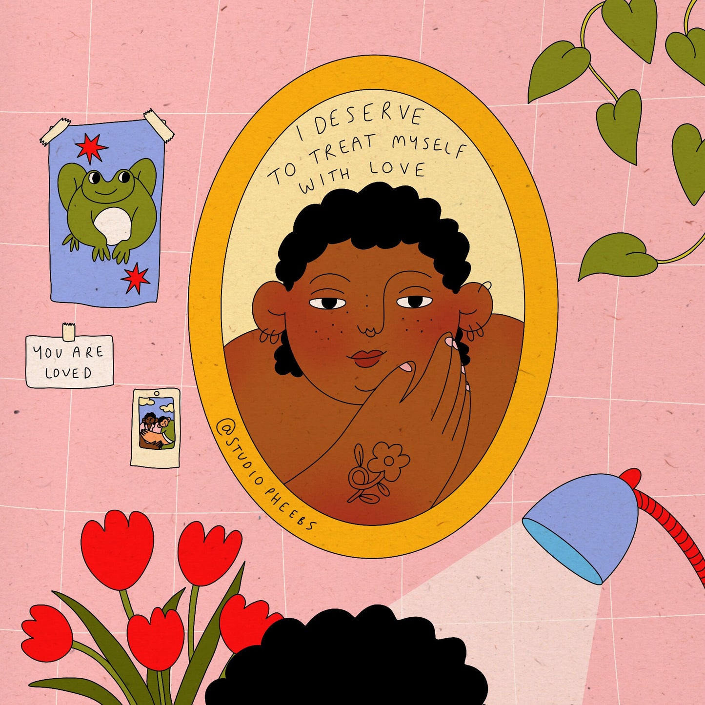 Square Print - Self Love