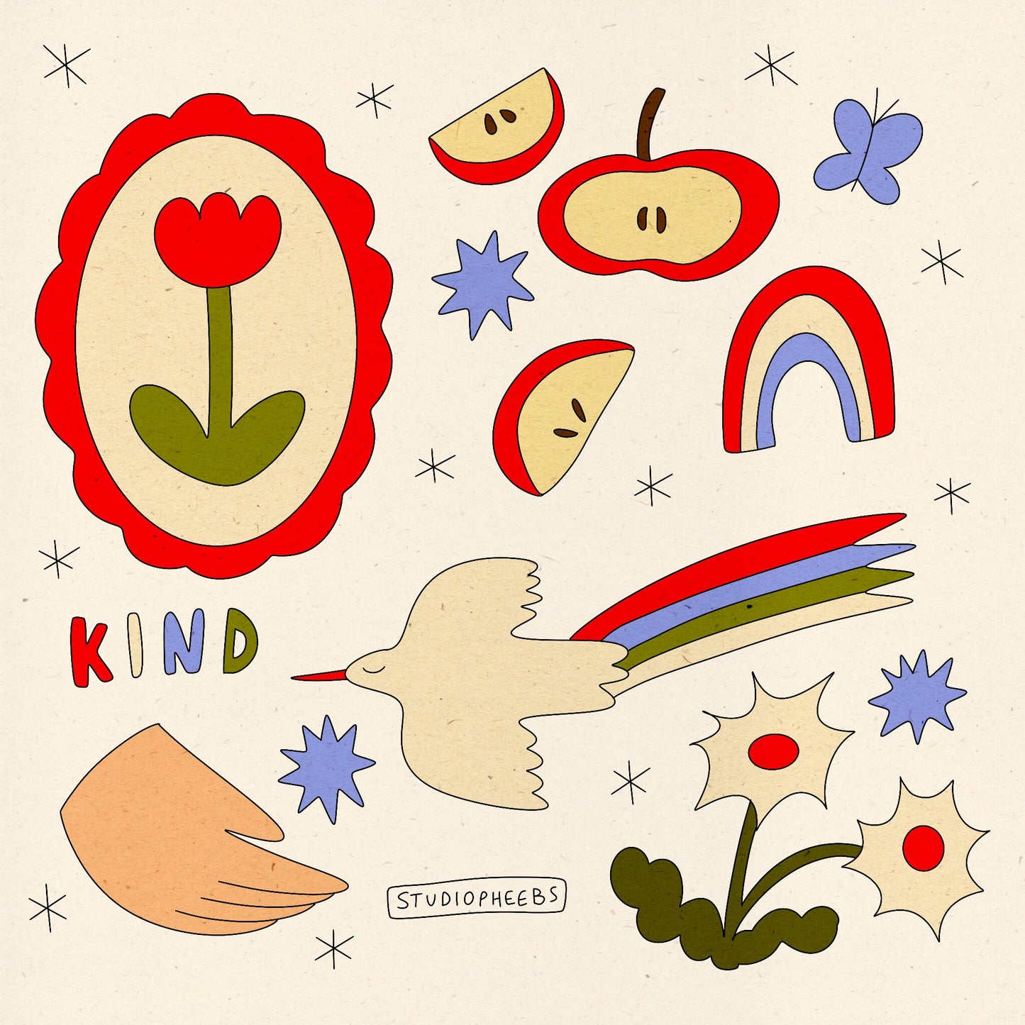 Square Print - Favourite Things