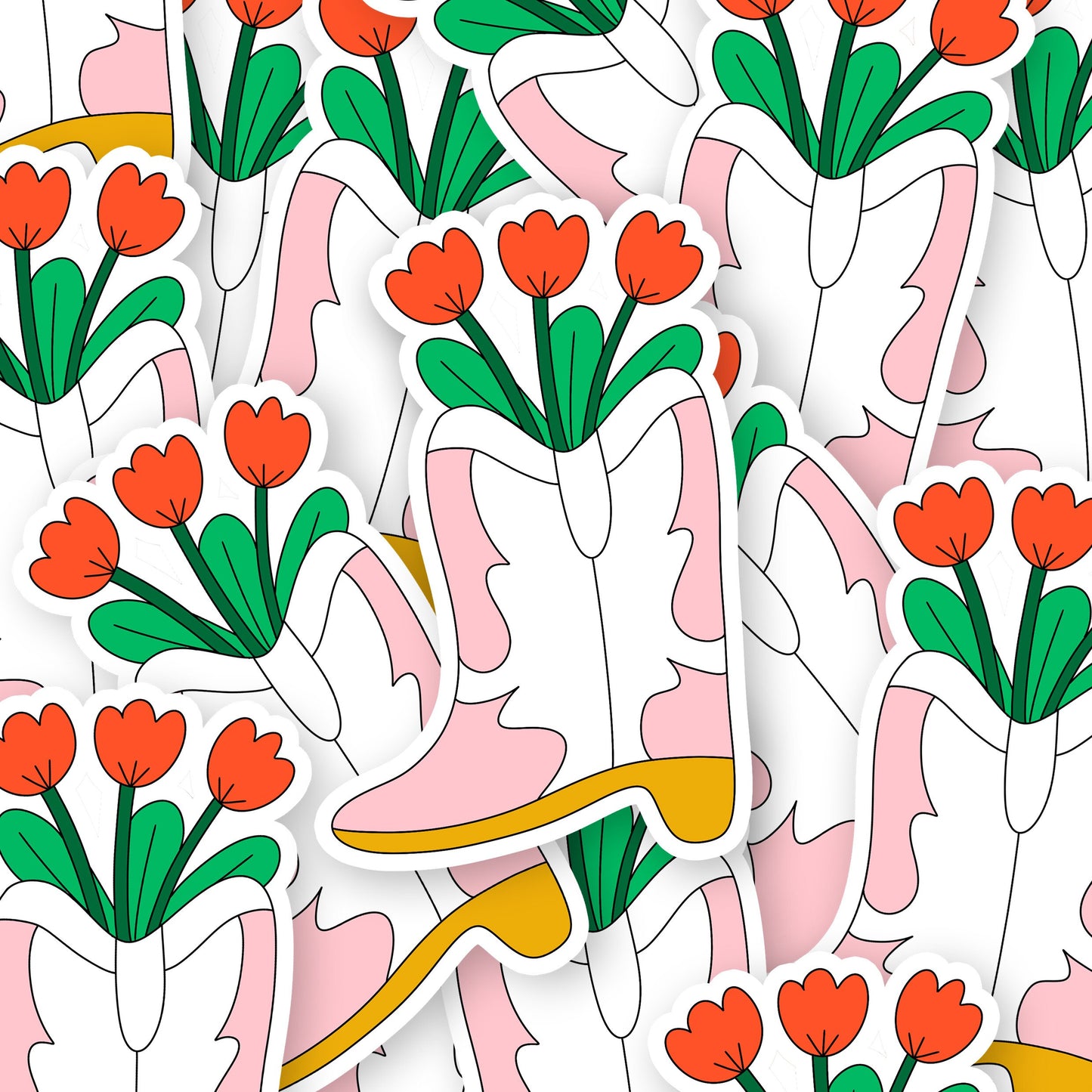 XL Sticker - Cowboy Boot