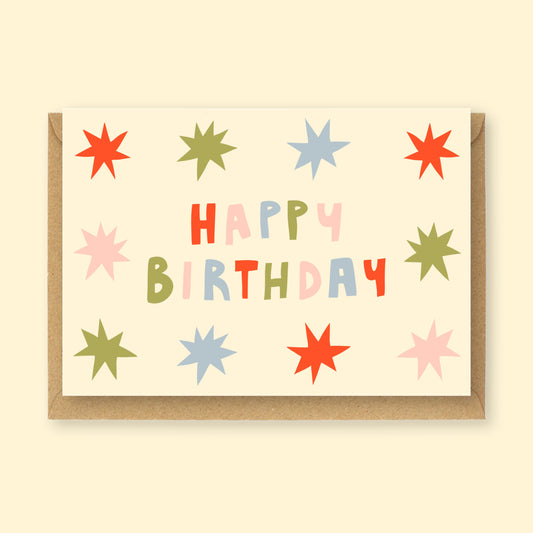 Greetings Card - Happy Birthday