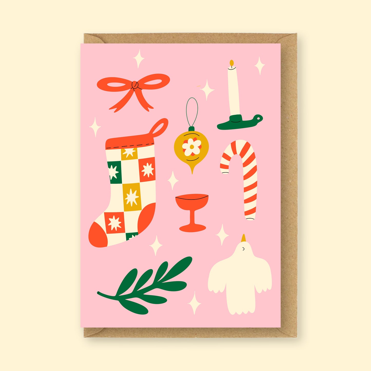 Greetings Card - A Cosy Christmas