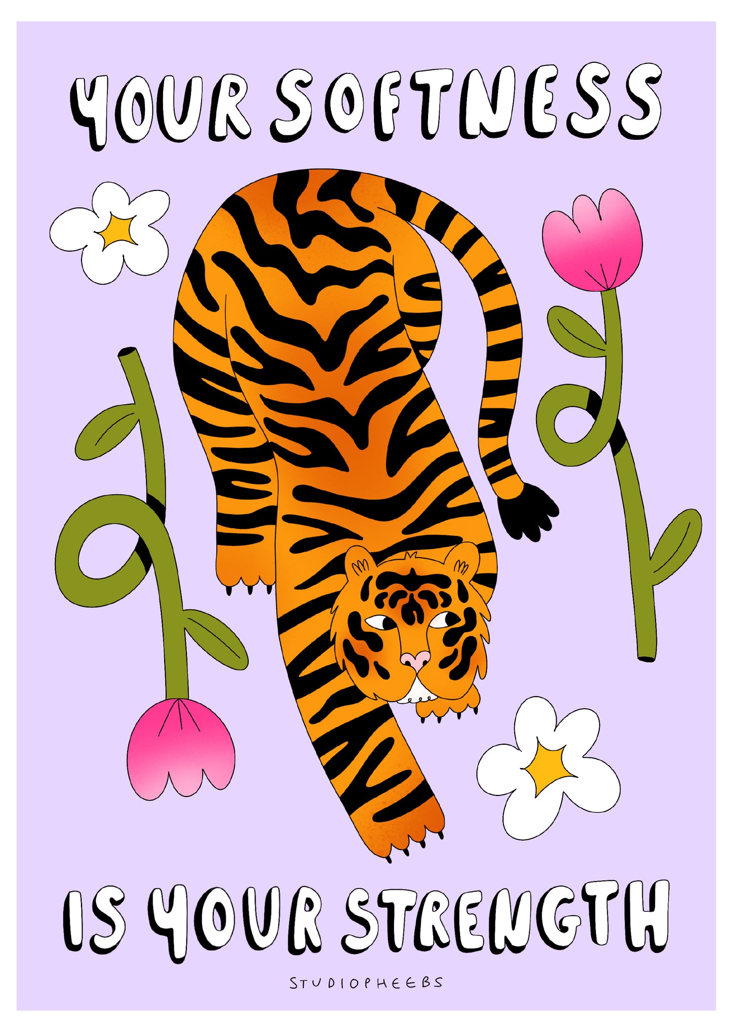 A5 Print - Your Softness Is Your Strength