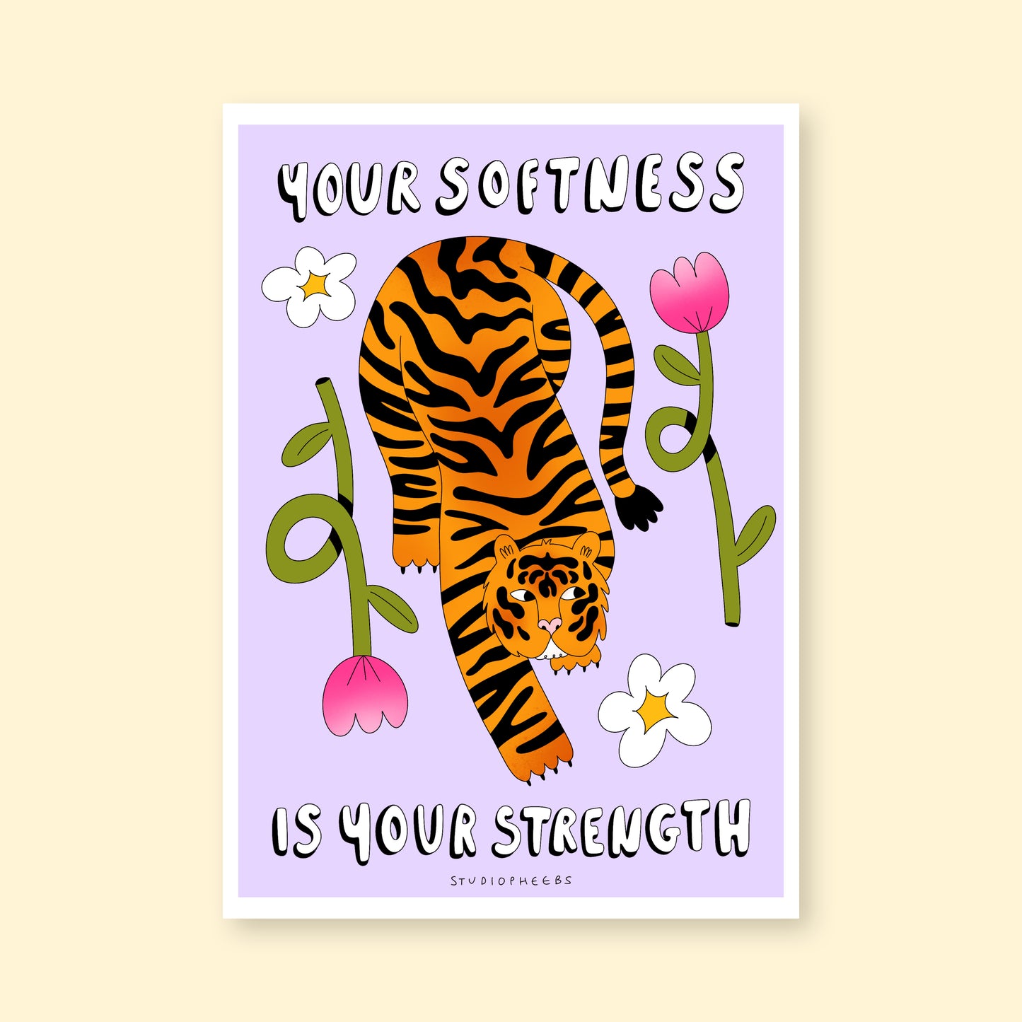 A5 Print - Your Softness Is Your Strength